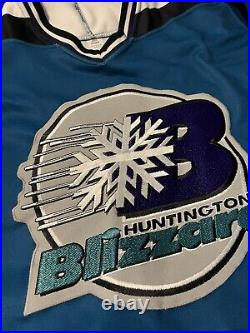 Huntington Blizzard ECHL Hockey Game Issued Jersey