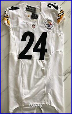 Ike Taylor Pittsburgh Steelers Team Issued (Not Game Used) Jersey Team COA