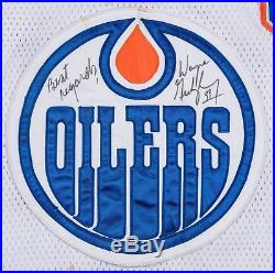 Incredible 1986 Wayne Gretzky Signed Game Issued Edmonton Oilers Jersey BAS COA