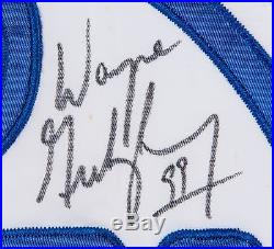 Incredible 1986 Wayne Gretzky Signed Game Issued Edmonton Oilers Jersey BAS COA