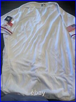 Independence Day Texas Rangers Game Issued Jersey