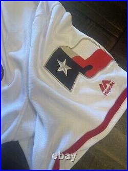 Independence Day Texas Rangers Game Issued Jersey