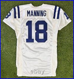 Indianapolis Colts Super Bowl XLI Peyton Manning NFL Football Jersey Team Issued