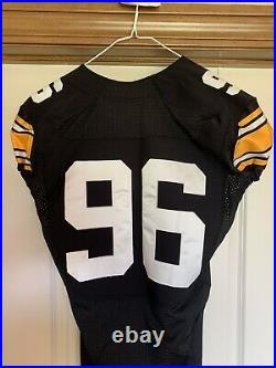 Iowa Hawkeyes Authentic Team Game Issued Jersey sz 38