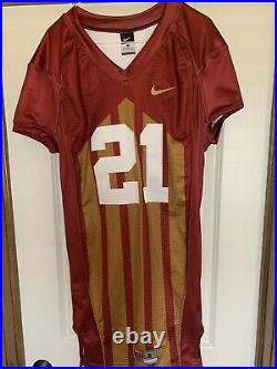 Iowa State Cyclones 2013Throwback Authentic Game Issued Worn Jersey & Pants sz S