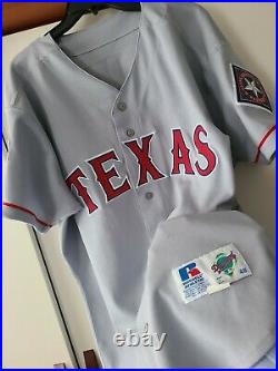 Ivan Rodriguez 1995 Texas Rangers Authentic Team Issued Game Jersey Size 48