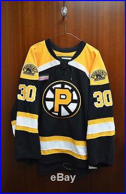 Jeremy Smith Providence Bruins Game Issued Jersey