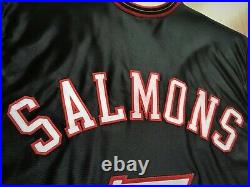 JOHN SALMONS Philadelphia 76ers Reebok pro cut game issued authentic jersey 48+4