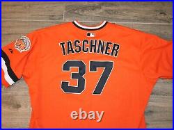 Jack Taschner San Francisco Giants MLB Baseball Game Issue Used Jersey 50 #37