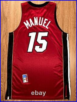 Jackie Manuel Miami Heat NBA D-League Game Worn Issued Procut Jersey Size 48 #15