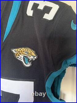 Jacksonville Jaguars Authentic Game Issued Used Jersey sz 40