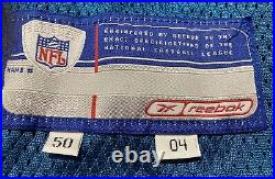 Jacksonville Jaguars Authentic NFL Team Issued 2004 Game Jersey 10-Year Patch