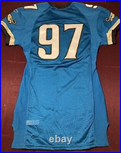 Jacksonville Jaguars Authentic NFL Team Issued 2004 Game Jersey 10-Year Patch