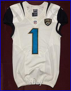 Jacksonville Jaguars NFL Authentic Team Issued #1 Game Jersey