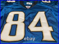 Jacksonville Jaguars NFL Team Issued #84 Vintage Game Jersey From 2002 Season