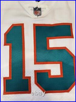 Jaelan Phillips Signed Team Issued Retro Miami Dolphins Jersey