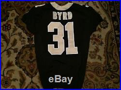 Jairus Byrd 2014 New Orleans Saints Game Issued / Game Worn Black Jersey