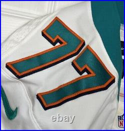 Jake Long Authentic 2012 Miami Dolphins Game Issued Jersey + 2 RPA /10 & /62