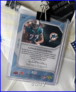 Jake Long Authentic 2012 Miami Dolphins Game Issued Jersey + 2 RPA /10 & /62