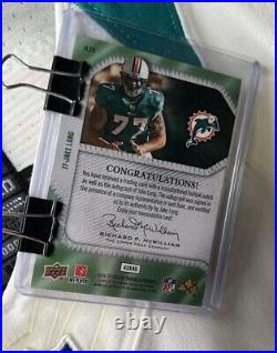 Jake Long Authentic 2012 Miami Dolphins Game Issued Jersey + 2 RPA /10 & /62