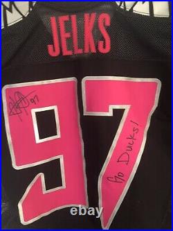 Jalen Jelks Jersey Oregon Ducks Game Worn Jersey Team Issued Breast Cancer