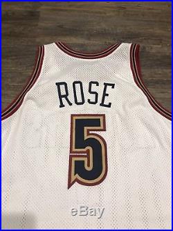 Jalen Rose Denver Nuggets Game Worn Issued Champion Jersey