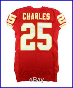 Jamaal Charles 2011 Kansas City Chiefs Game Issue Pro-cut Home Jersey