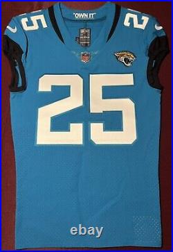 James Robinson Jacksonville Jaguars NFL Team Issued Game Jersey (Illinois State)