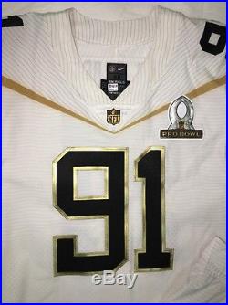 Jamie Collins Game Issued 2016 Pro Bowl Patriots Jersey + Pants