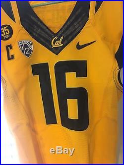 Jared Goff LA RAMS CAL Bears Team Issued Game Jersey Not Used Or Worn #1 Pick