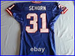 Jason Sehorn Game Issued 75th Anniversary Jersey