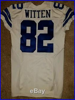 Jason Witten Dallas Cowboys Game Issued Jersey 2014