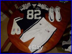 Jason Witten Game Issued Jersey & Pants with Cleats & Socks Dallas Cowboys COA