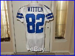 Jason Witten Game Issued Reebok Jersey Dallas Cowboys COA 09-48