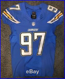 Jeremiah Attaochu Game Worn / Issued San Diego Chargers Jersey #97 2016 NFL