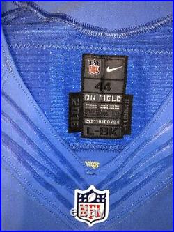 Jeremiah Attaochu Game Worn / Issued San Diego Chargers Jersey #97 2016 NFL