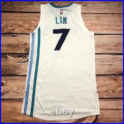 Jeremy Lin Game Issued Hornets Adidas Jersey Used Worn