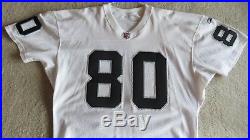 Jerry Rice Oakland Raiders Game Used Issued Reebok Jersey sz 48