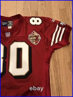 Jerry Rice Team issued San Francisco 49ers Jersey Game Used Worn Jersey