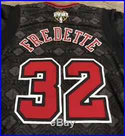 Jimmer Fredette Chicago Bulls Pro Cut Game Issued Los Bulls Jersey Size XL