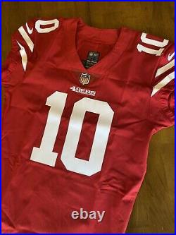 Jimmy Garoppolo Signed Autographed Game / Team Issued 49ers Jersey TriStar COA