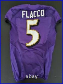 Joe Flacco 2013 Baltimore Ravens Game Worn Used Issued Jersey with Mears LOA NFL