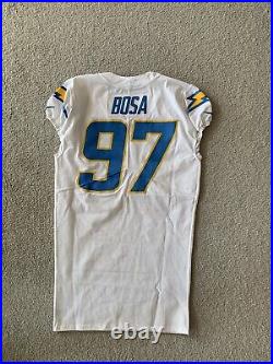 Joey Bosa #97 Los Angeles Chargers Team-Issued NFL Football Jersey Away 2022