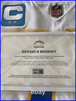 Joey Bosa #97 Los Angeles Chargers Team-Issued NFL Football Jersey Away 2022