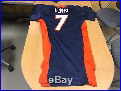 John Elway authentic Denver Broncos 1999 Nike jersey Game Issued made for John