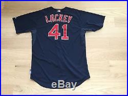 John Lackey Game Used Worn Issued 2014 Boston Red Sox Jersey Chicago Cubs