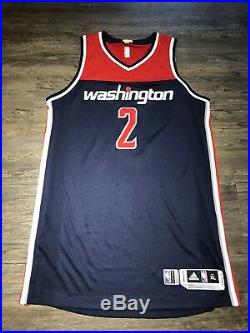 John Wall Game Worn Issued Wizards Autographed Jersey