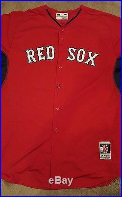 Jon lester game worn red sox Chicago Cubs team issue jersey MLB authentication