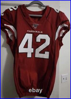 Jonathan Owens Game Issued NFL Jersey AZ Cardinals Packers Simone Biles Husband