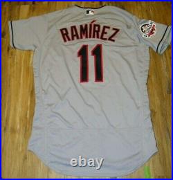 Jose Ramirez Game Issued 2018 Cleveland Indians All-star Uniform Jersey Pants